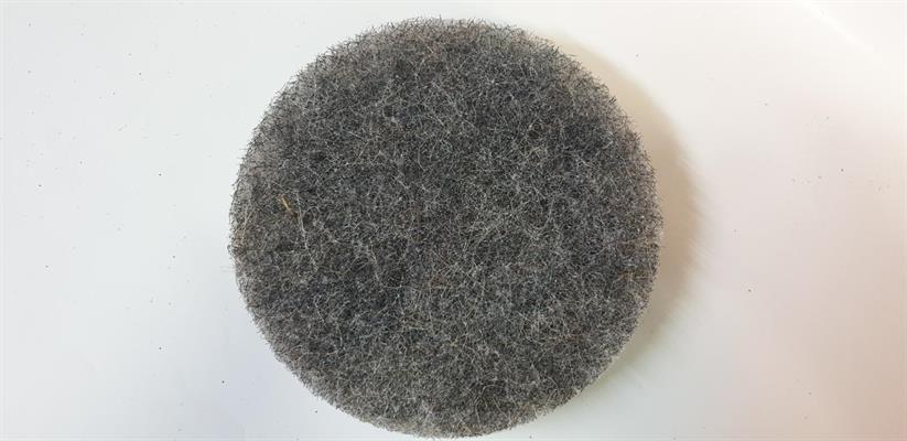 HAIR FELT Ø 305 12 HEAVY GRAIN